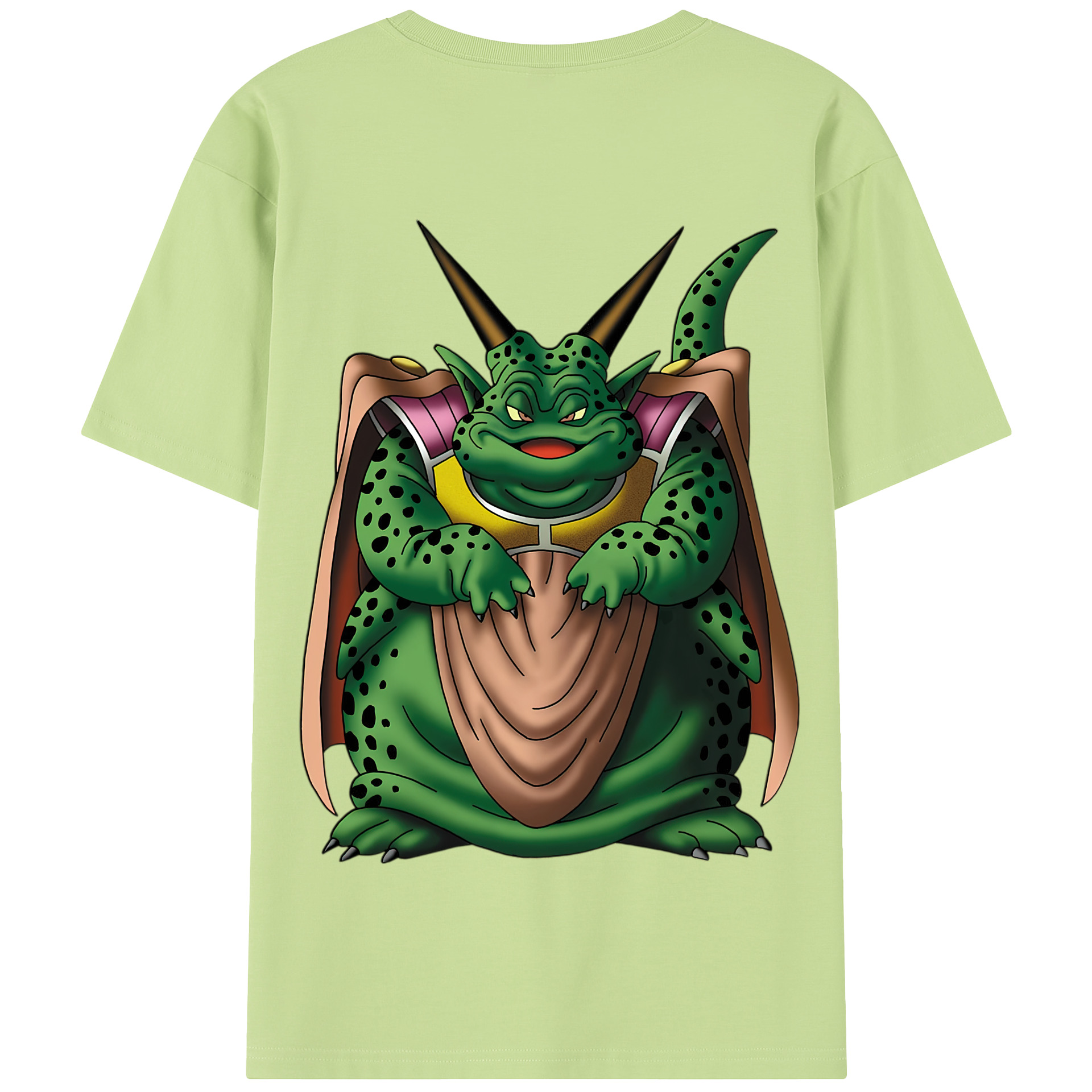 （画像用） ドラゴンクエスト Doragon Kuesuto Dragon Quest 綿100％半袖Tシャツ（背面プリント）